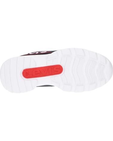 Sportschuhe für Damen und Mädchen und Junge LEVIS VSOH0051S SOHO 0008 BLACK WHITE