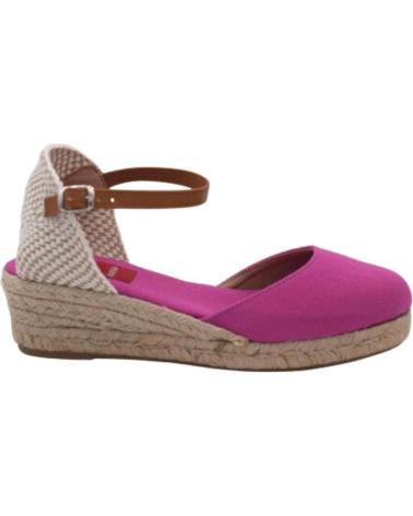 Sandalias de Mujer  SANDALIAS DE ESPARTO-YUTE ALPARGATA 3 C ROSA