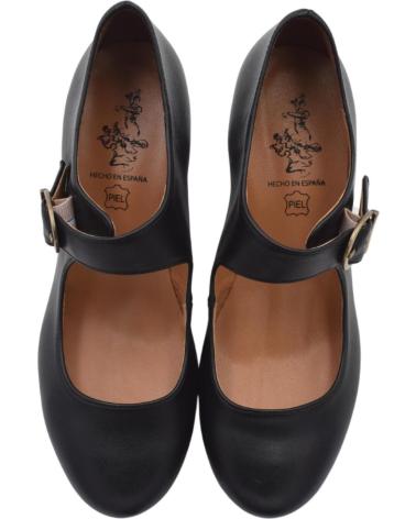Chaussures pour Femme et Fille  ZAPATOS DE BAILE FLAMENCO NAPA SOFT HEB NEGRO