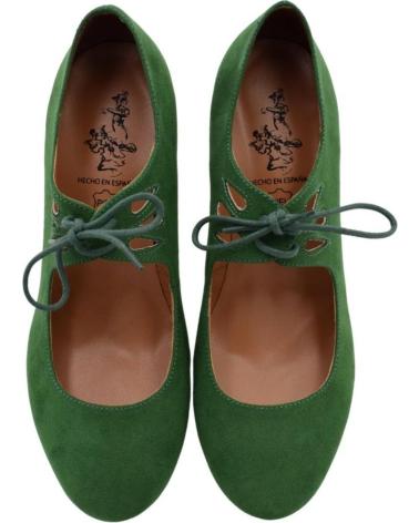 Zapatos de tacón OTRAS MARCAS  per Donna ZAPATOS DE BAILE FLAMENCO ANTELINA CORD  VERDE