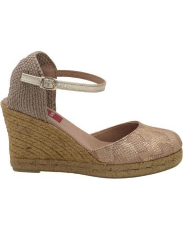 Sandalias de Mujer  SANDALIAS DE ESPARTO-YUTE 7 CUERDAS CUN METáLICO