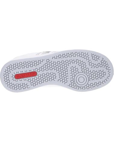 Sportschuhe für Mädchen LEVIS VADS0040S BRANDON 0081 WHITE-SILVER