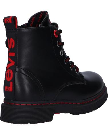 girl boots LEVIS VPHI0020S CLOVER  0003 BLACK
