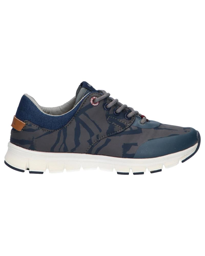 girl and boy Trainers PEPE JEANS PBS30254 COVEN NYLON 979 STEEL GREY girl and boy Trainers PEPE JEANS PBS30254 COVEN NYLON 979 STEEL GREY
