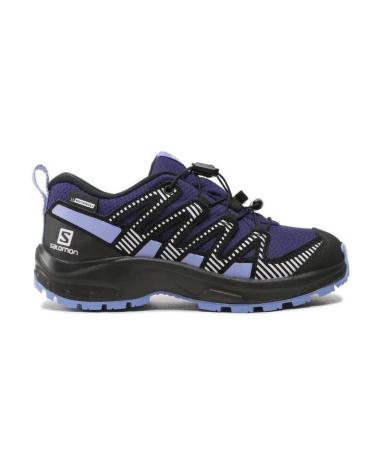 Deportivas de Mujer y Hombre y Niño SALOMON MONTANA NINOS XA PRO V8 CSWP J  L41614500 MORADO