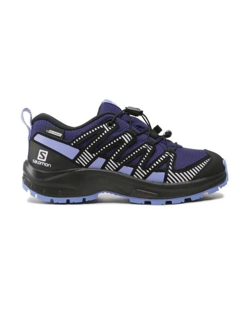 Deportivas de Mujer y Hombre y Niño SALOMON MONTANA NINOS XA PRO V8 CSWP J  L41614500 MORADO
