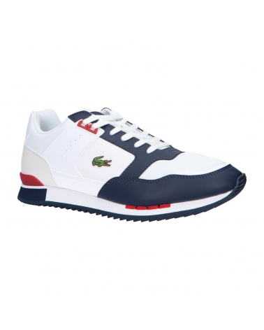 Man Zapatillas deporte LACOSTE 40SMA0025 - PARTNER PISTE  042 WHT-NVY