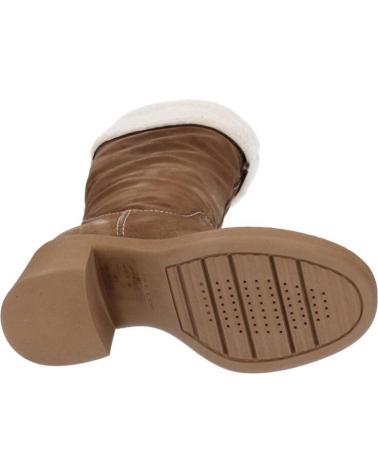 Woman boots GEOX D949UB 023BH D ADRYA MID CR65K TOBACCO-CREAM