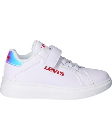 Scarpe sport LEVIS  per Bambina e Bambino VELL0022S ELLIS  2924 WHITE MIRROR