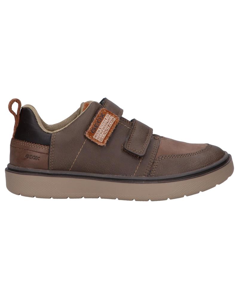 Sportif GEOX  pour Garçon J947SE 0MECL J RIDDOCK  C0013 BROWN 