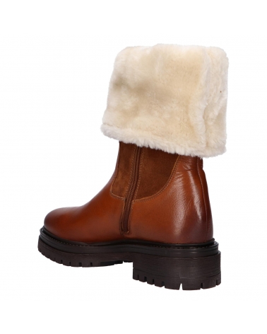 Boots GEOX  für Damen D04HRM 02246 D IRIDEA  C6001 COGNAC