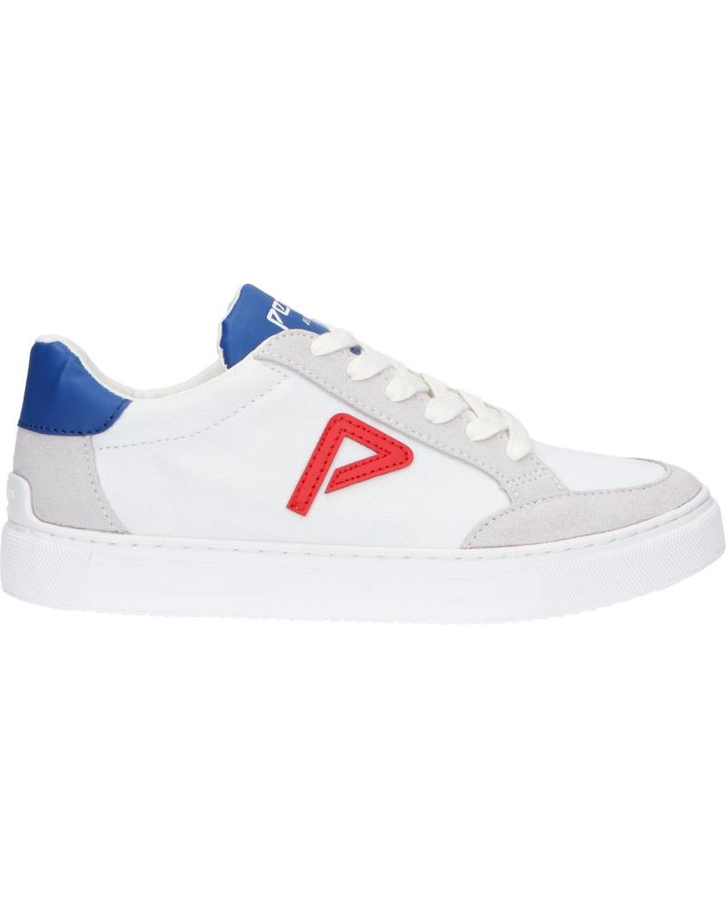 Sportschuhe für Damen und Mädchen und Junge PEPE JEANS PBS30434 ADAMS 800 WHITE