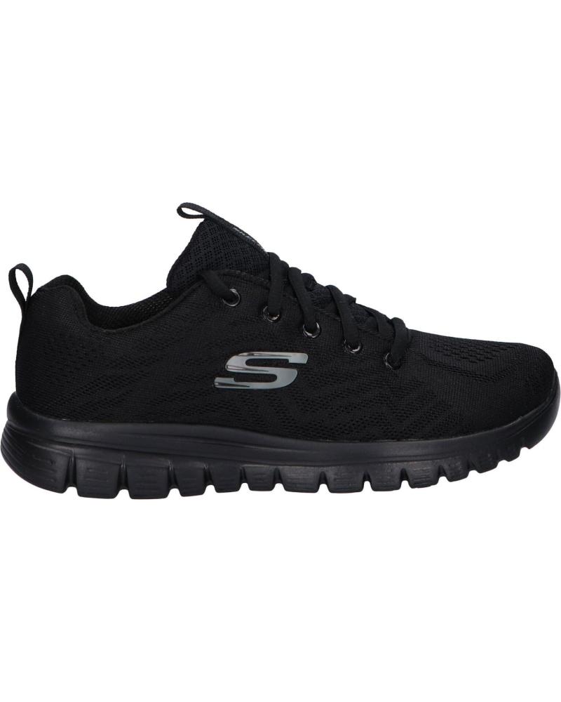Zapatillas deporte SKECHERS de Mujer 12615 GRACEFUL NEGRO Zapatillas deporte SKECHERS de Mujer 12615 GRACEFUL NEGRO