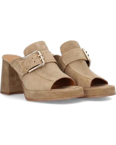 Woman Zapatos de tacón ALPE SANDALIAS MUJER CHIARA CUERO 2567 CAMEL