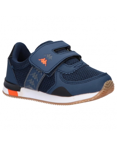 girl and boy Zapatillas deporte KAPPA 304TAR0 MOHAN 5 V INF 901 BLUE NAVY ORANGE