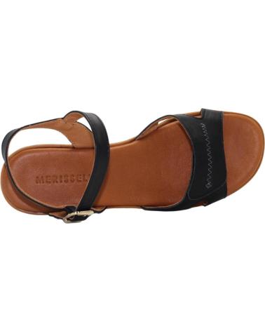 Sandali per Donna MERISSELL SANDALIA VELCRO  3869-11 NEGRO