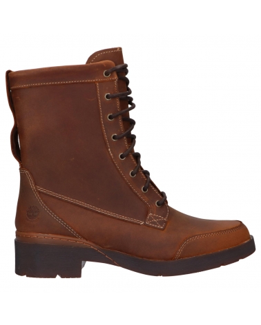 Woman boots TIMBERLAND A2F8E GRACEYN MID  SADDLE