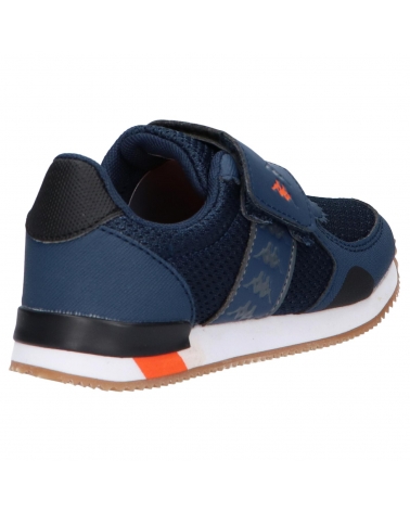 girl and boy Zapatillas deporte KAPPA 304TAR0 MOHAN 5 V INF 901 BLUE NAVY ORANGE