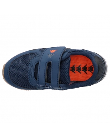 girl and boy Zapatillas deporte KAPPA 304TAR0 MOHAN 5 V INF 901 BLUE NAVY ORANGE