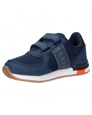 girl and boy Zapatillas deporte KAPPA 304TAR0 MOHAN 5 V INF 901 BLUE NAVY ORANGE