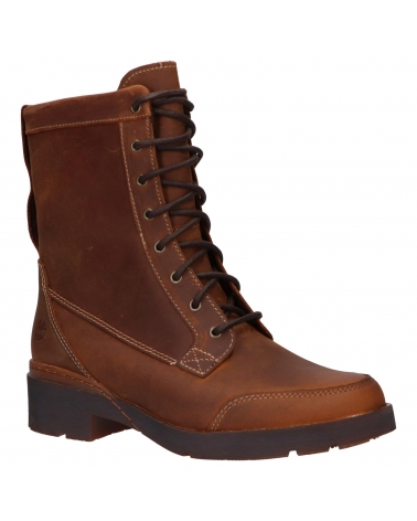 Woman boots TIMBERLAND A2F8E GRACEYN MID  SADDLE