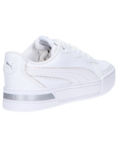 Zapatillas deporte PUMA  de Mujer y Niña y Niño 374797 PUMA SKYE METALLIC  01 WHITE