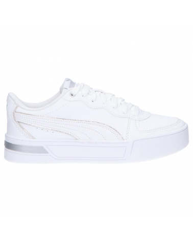 Zapatillas deporte PUMA  de Mujer y Niña y Niño 374797 PUMA SKYE METALLIC  01 WHITE