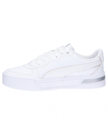 Zapatillas deporte PUMA  de Mujer y Niña y Niño 374797 PUMA SKYE METALLIC  01 WHITE
