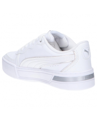 Zapatillas deporte PUMA  de Mujer y Niña y Niño 374797 PUMA SKYE METALLIC  01 WHITE