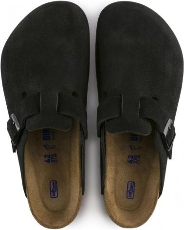 Sapatos de Mulher e Homem BIRKENSTOCK ZUECO BOSTON 660473 BLACK