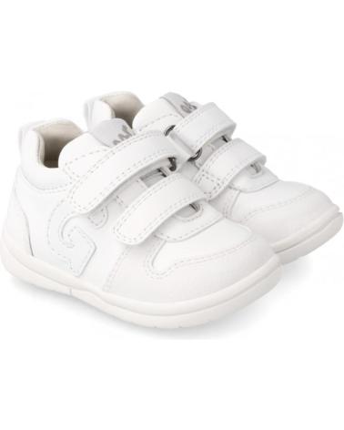 Sportivo per Bambina e Bambino GARVALIN DEPORTIVOS EN PIEL BLANCO