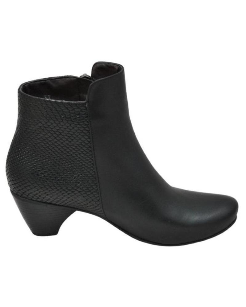 Stivaletti PIESANTO  per Donna 195415 BOTIN DE PIEL PARA PLANTILLAS DE MUJER NEGR  NEGRO