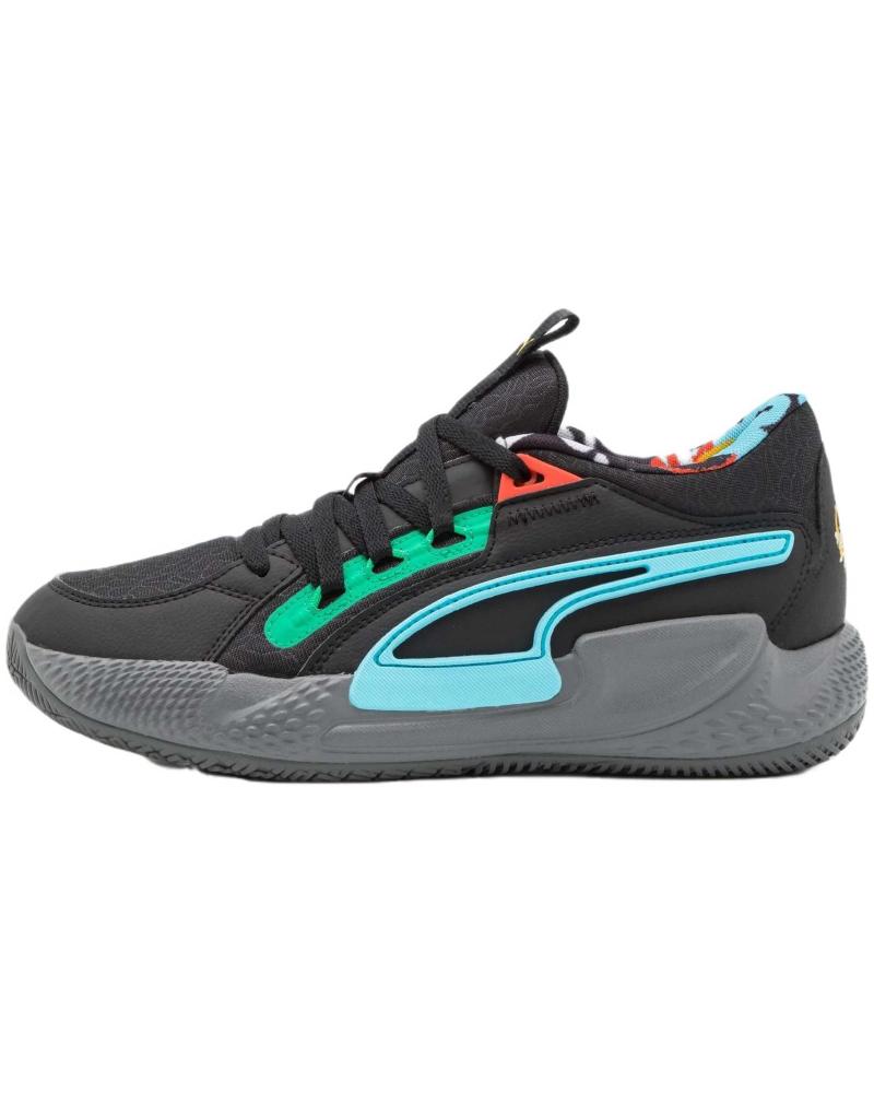 Scarpe sport PUMA  per Uomo ZAPATILLAS COURT RIDER CHAOS BLACK  NEGRO