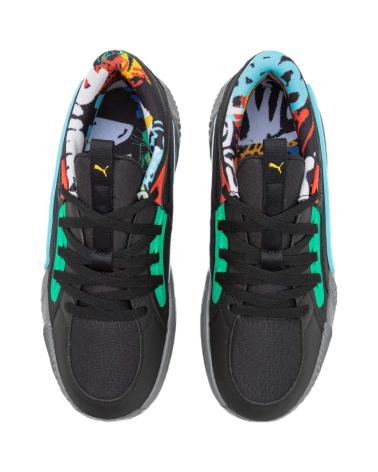 Scarpe sport PUMA  per Uomo ZAPATILLAS COURT RIDER CHAOS BLACK  NEGRO