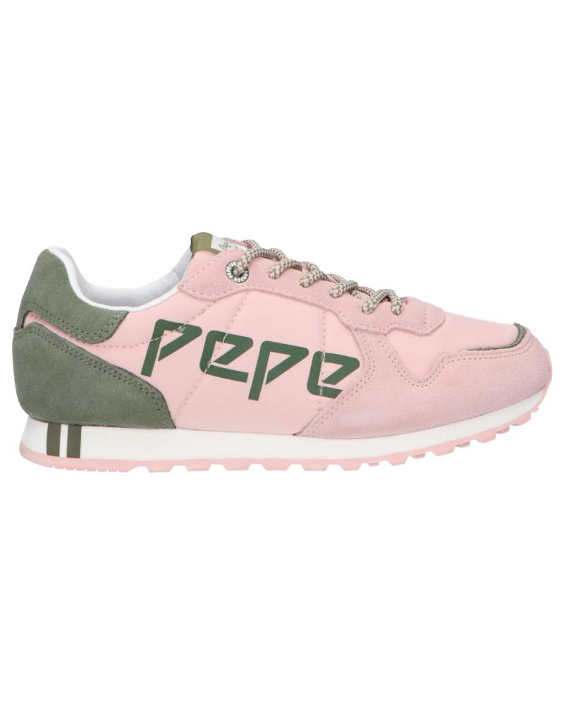 Zapatillas deporte de Mujer PEPE JEANS PLS30984 VERONA W LOGO 313 WASHED ROSE