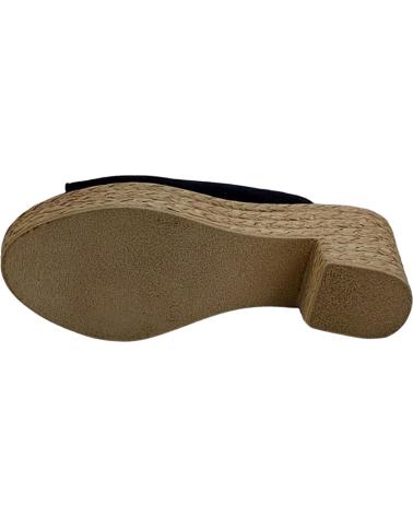 Sapatos de salto de Mulher BUITTOS OF COLORS ZUECO PIEL BT2 MARINO