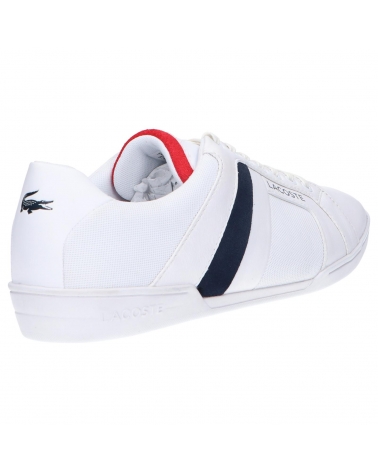 Zapatillas deporte de Hombre LACOSTE 40CMA0007 CHAYMON 407 WHT-NVY-RED