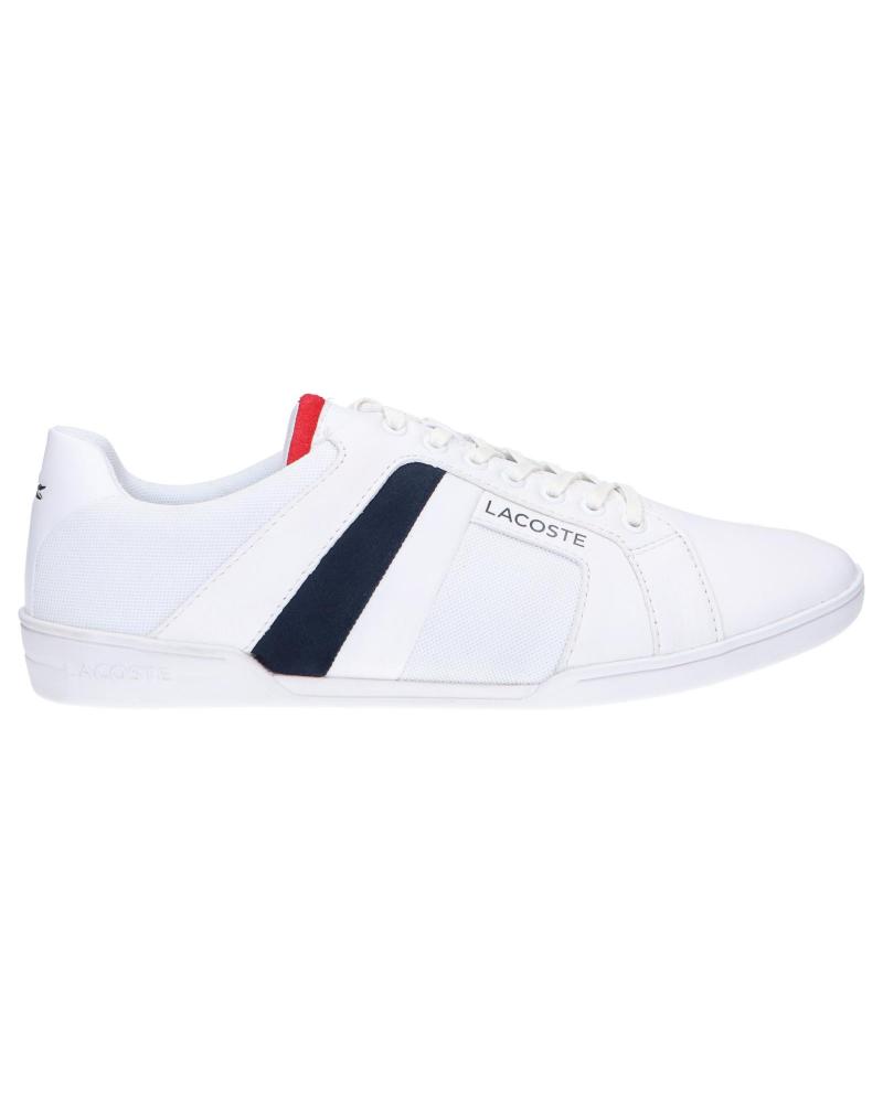 Zapatillas deporte de Hombre LACOSTE 40CMA0007 CHAYMON 407 WHT-NVY-RED