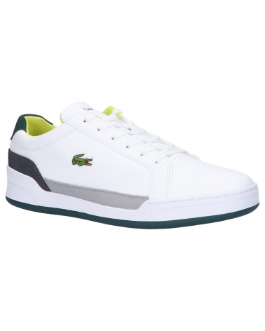 Sportschuhe LACOSTE  für Herren 40SMA0005 CHALLENGE  1R5 WHT-DK GRN