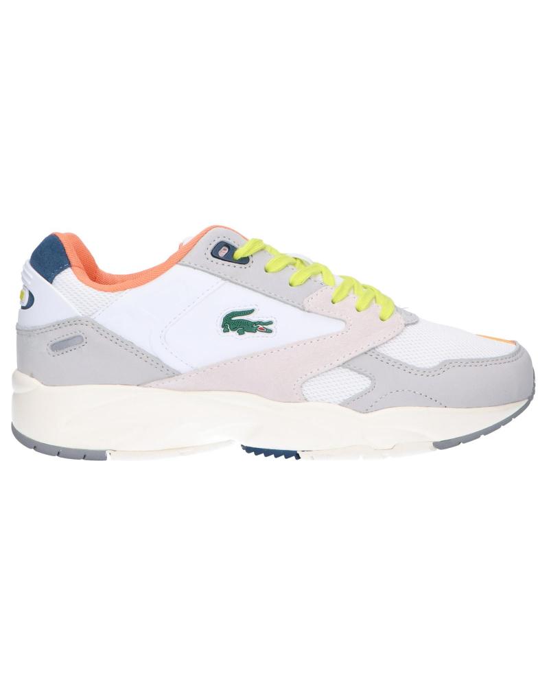 Zapatillas deporte LACOSTE  de Hombre 40SMA0045 STORM  14P LT GRY-DK BLU