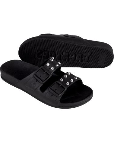 Chinelos CACATOES  de Mulher CHANCLAS MUJER FLORIANOPOLIS 21S1012  NEGRO