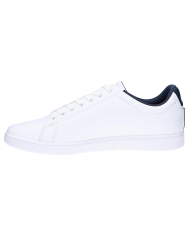 Sportschuhe für Herren LACOSTE 39SMA0033 CARNABY EVO 407 WHT-NVY-RED
