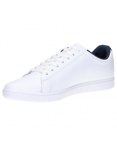 Sportschuhe für Herren LACOSTE 39SMA0033 CARNABY EVO 407 WHT-NVY-RED