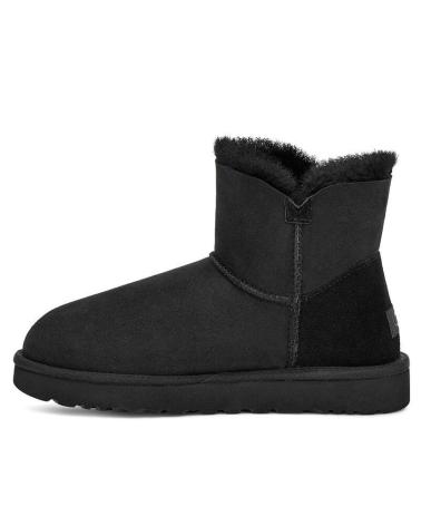 Stivaletti per Donna e Bambina UGG AUSTRALIA MINI BAILEY BUTTON II BLACK NEGRO