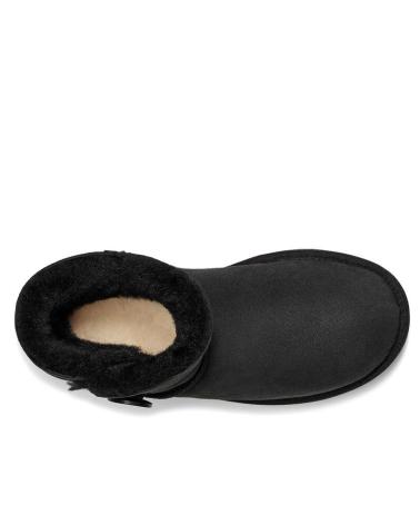 Stivaletti per Donna e Bambina UGG AUSTRALIA MINI BAILEY BUTTON II BLACK NEGRO