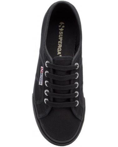 Deportivas de Mujer SUPERGA COTW LINEA UP BLACK NEGRO