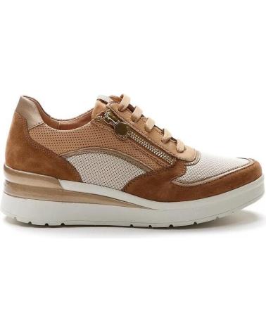 Deportivas de Mujer STONEFLY CREAM 40 VELOUR-TEXTILE-NAPPA LTH 218968 MARRN MARRóN