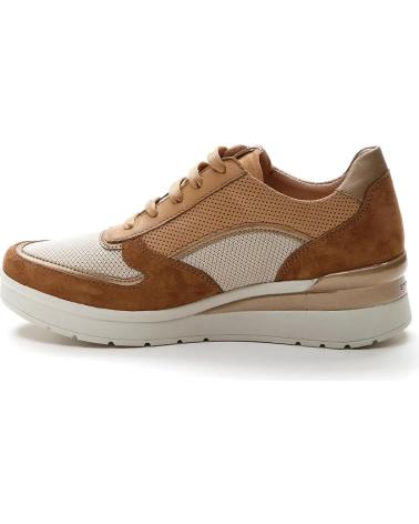 Deportivas de Mujer STONEFLY CREAM 40 VELOUR-TEXTILE-NAPPA LTH 218968 MARRN MARRóN