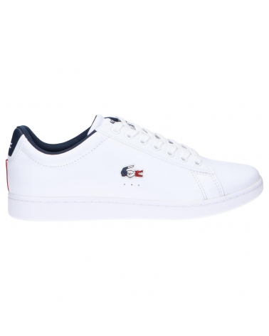 Sportschuhe für Herren LACOSTE 39SMA0033 CARNABY EVO 407 WHT-NVY-RED