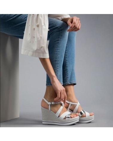 Sandales pour Femme NERO GIARDINI CITY E012460D BIANCO BLANCO